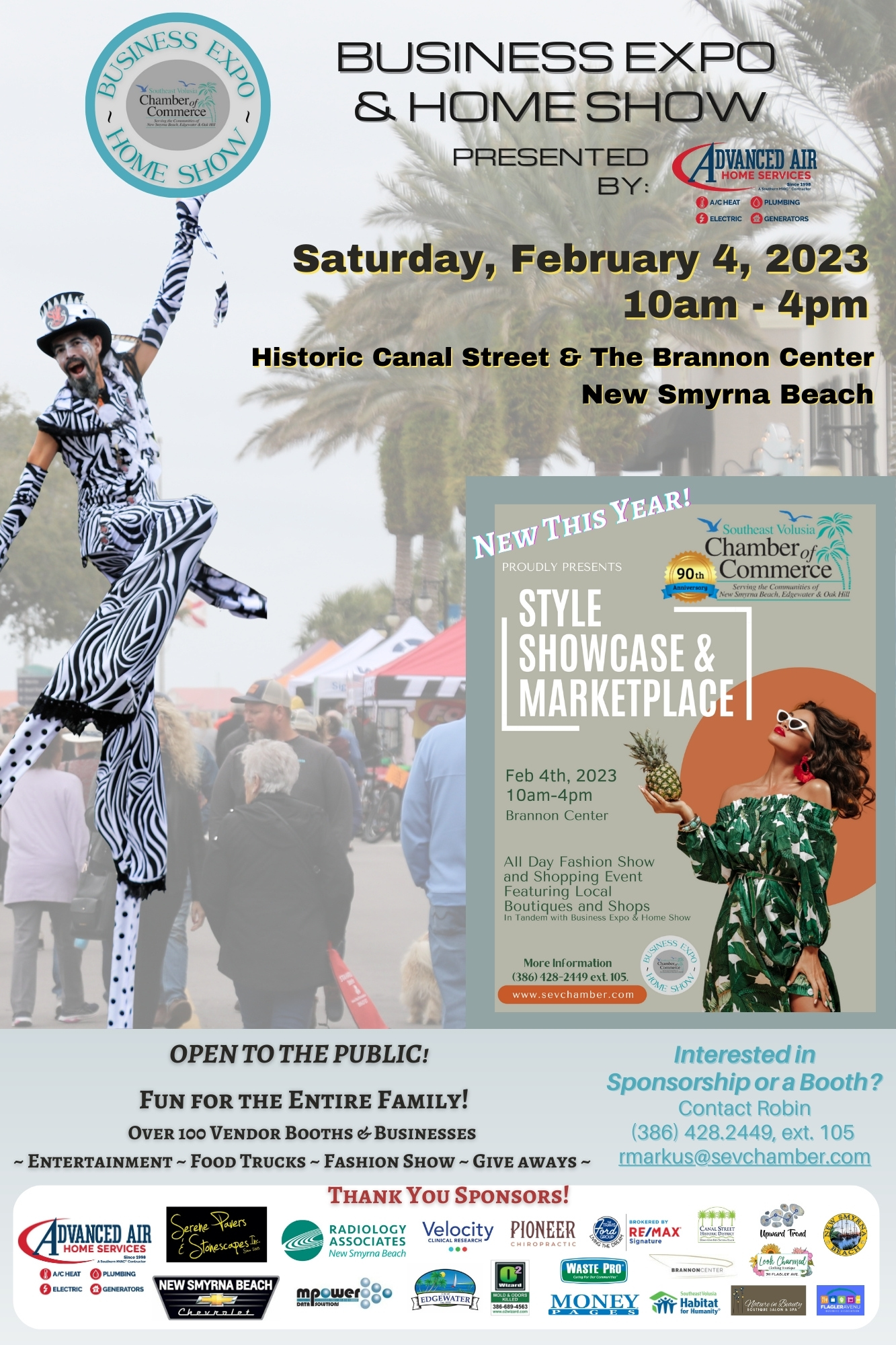 Chamber of Commerce Business Expo flyer