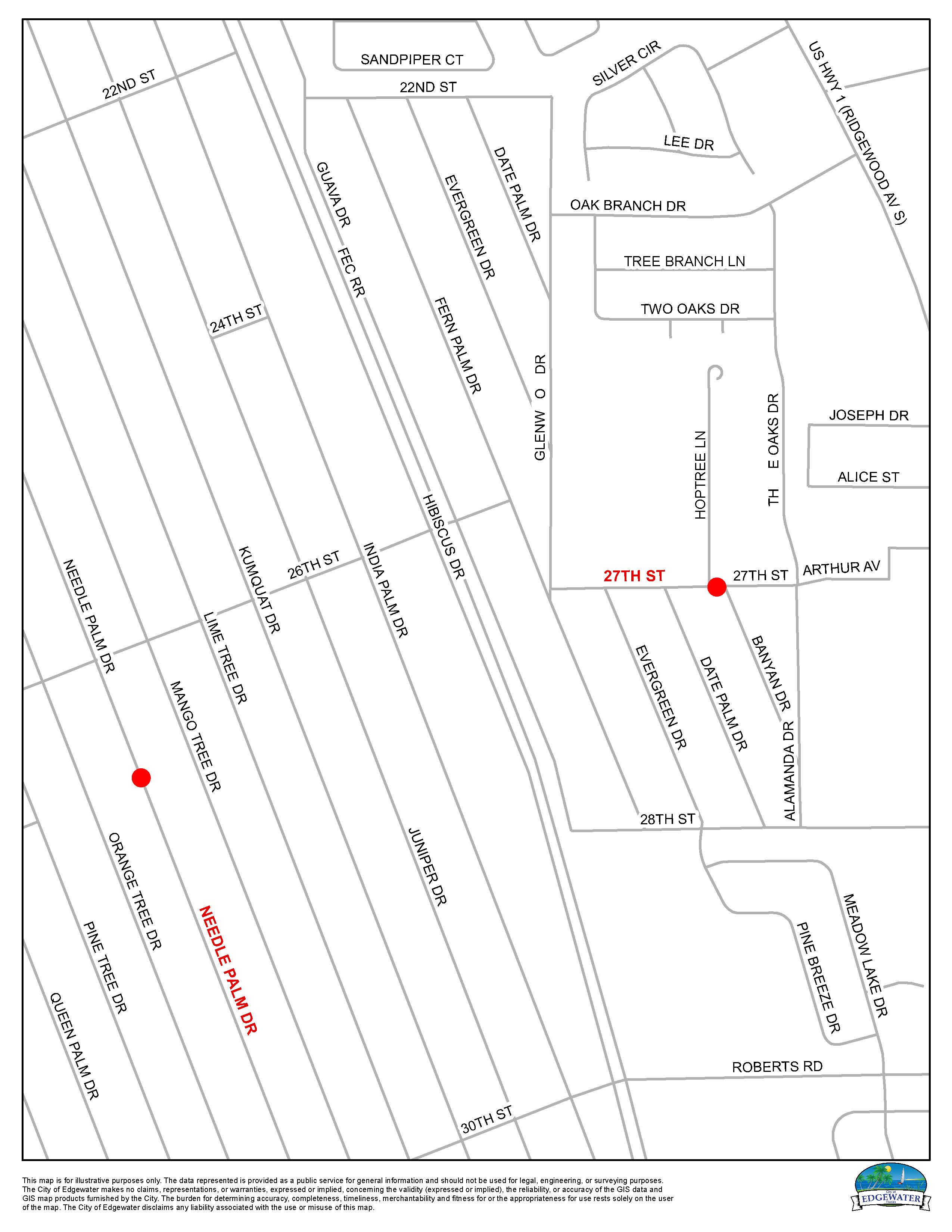 Lane Closures-December 22, 2023