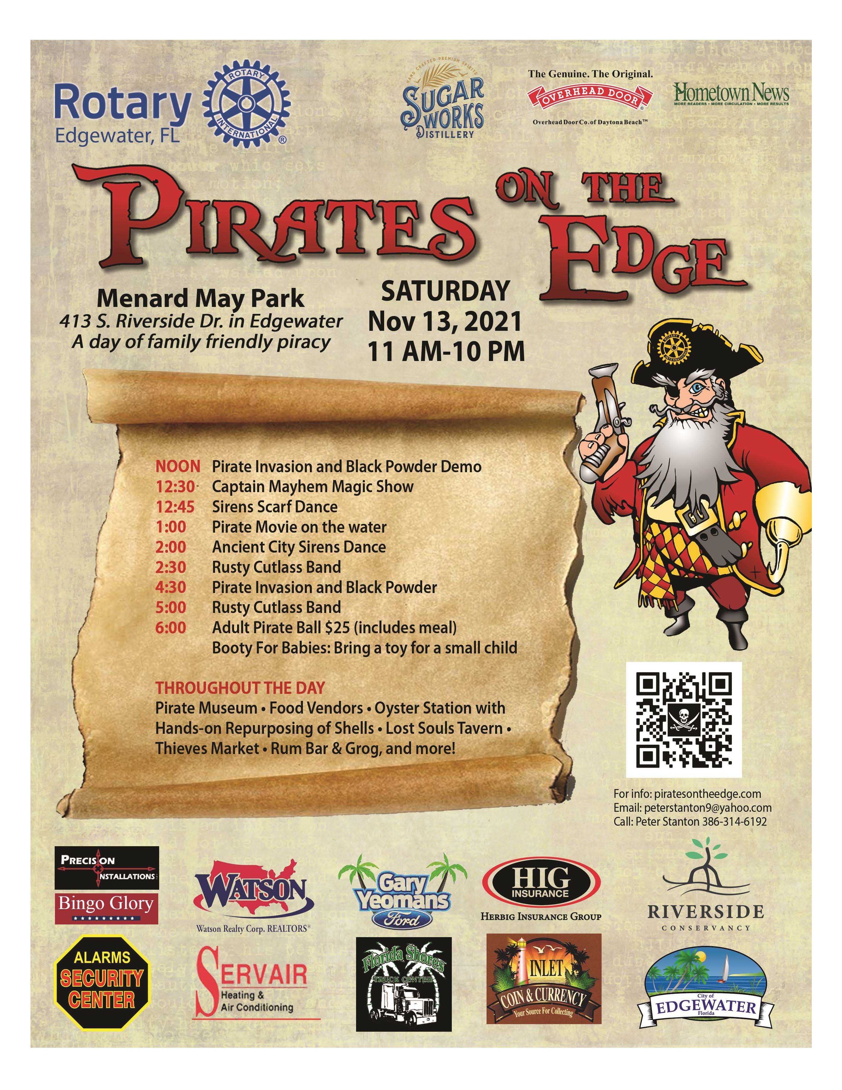 Pirates on the Edge Flyer Pirates on the Edge Flyer
