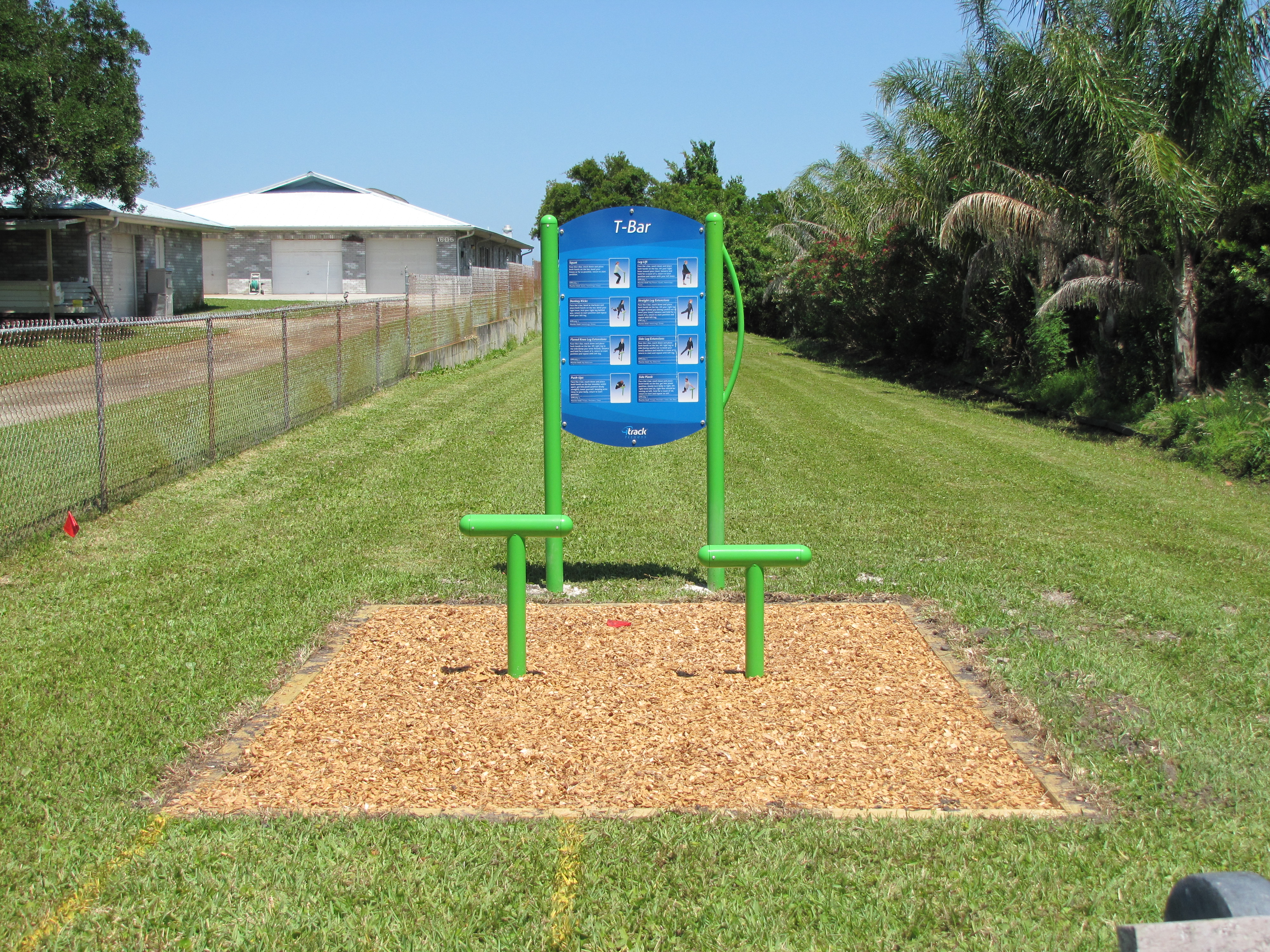 Fitness Trail Along Riverside Drive