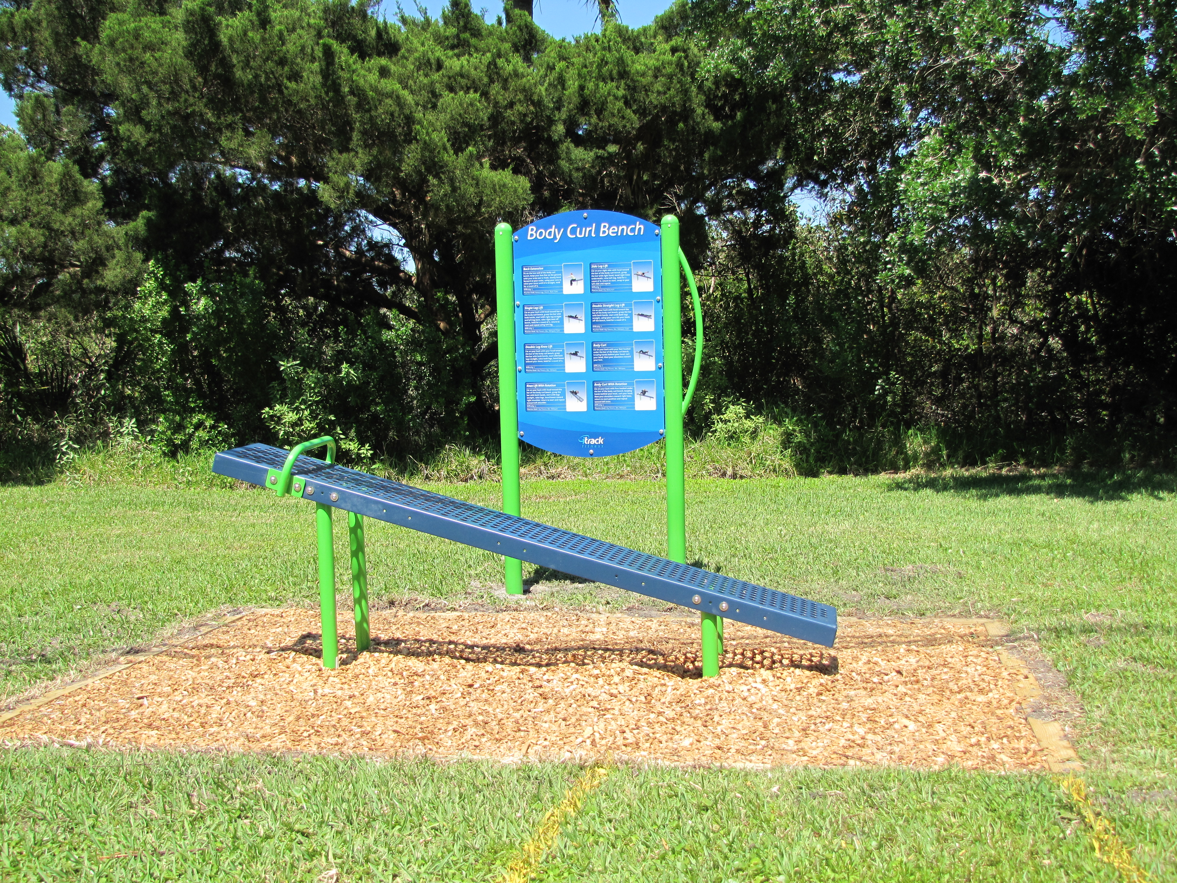 Fitness Trail Along Riverside Drive