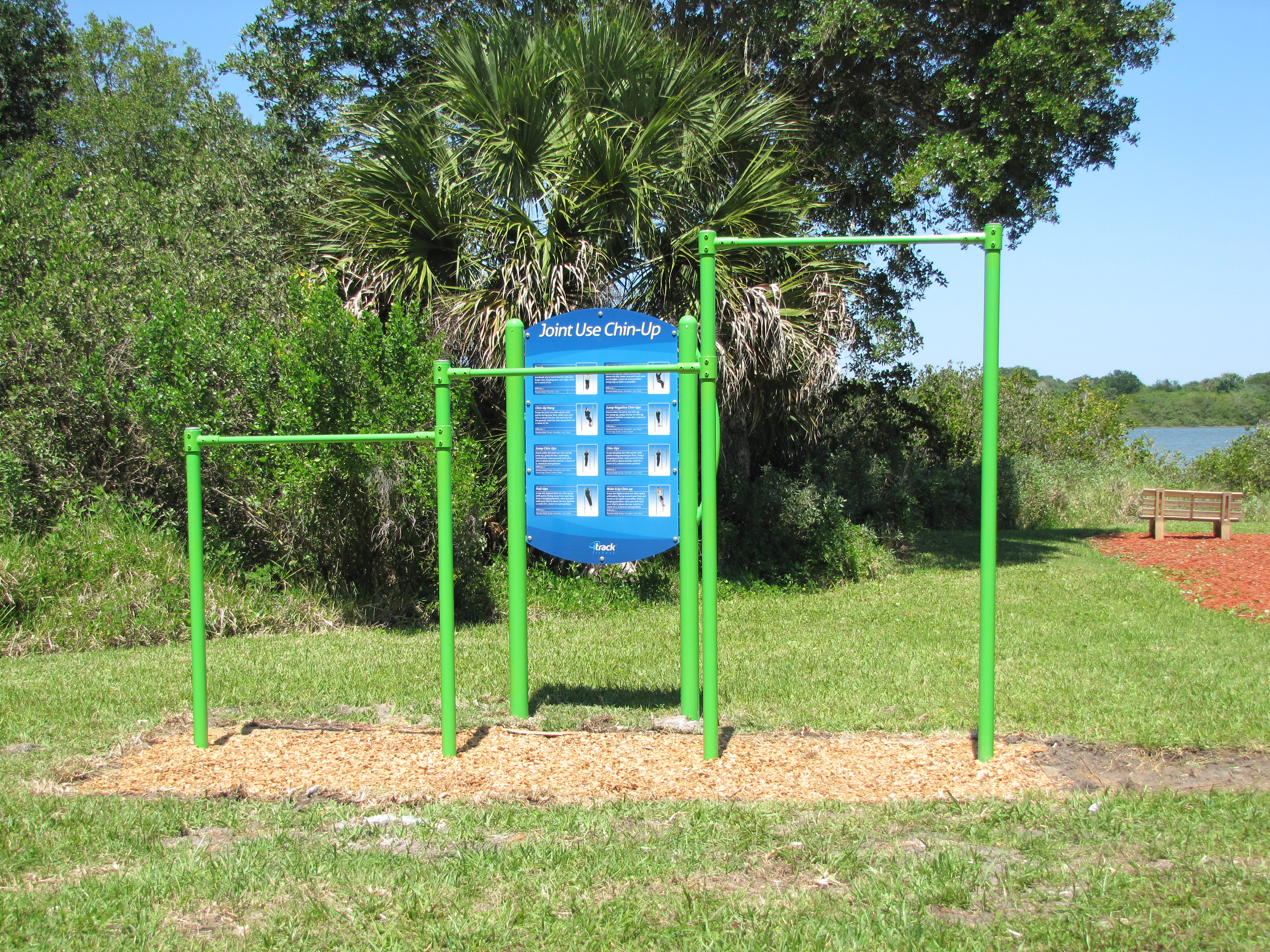 Fitness Trail Along Riverside Drive