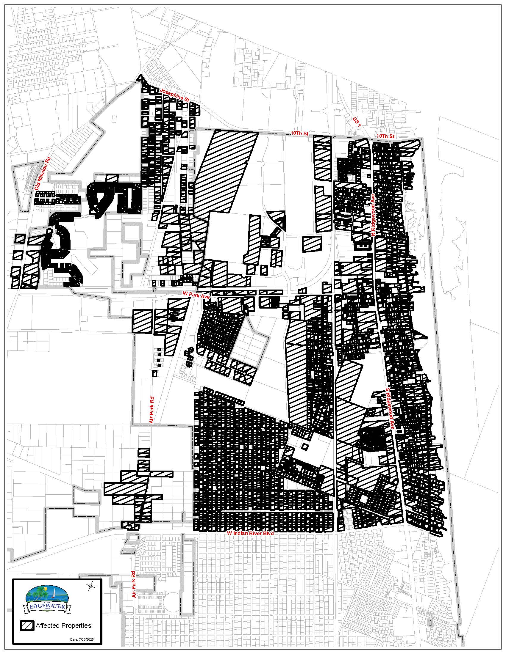 Map of Rescission of Precautionary Boil Water Notice 
