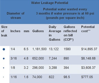 WATER LEAK