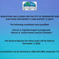 2020 District 2 and 4 candidates