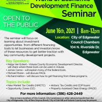 World of Economic Development Finance Flyer
