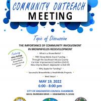 Community Outreach Meeting Flyer