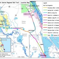 map of rail trail