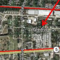 CDBG Door to Door Survey Hart Ave Project Map