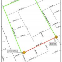 W Ocean Avenue Road Closure Map