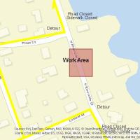Road Closure - Riverside Drive - Plaza and Lamont