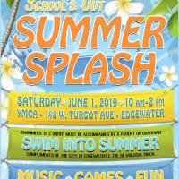 EdgeFest School's Out Summer Splash Party June 1, 2019 at the YMCA