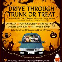 Drive Through Trunk or Treat Flyer 2020