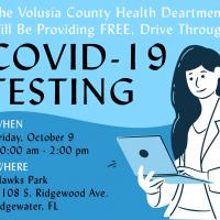 10/9 Covid Testing ad