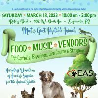 EDGEfest Paws & Claws Party Flyer