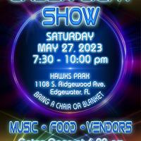 Laser Light Show Flyer