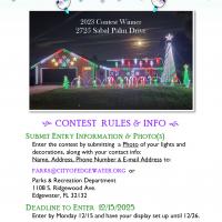 Holiday Light Decorating Contest Ad Holiday Light Decorating Contest Ad