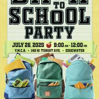 Back to School Party Flyer