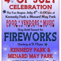 4th of July Celeberation Flyer