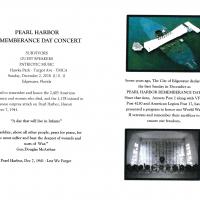 Pearl Harbor Remembrance Concert 12-02-2018
