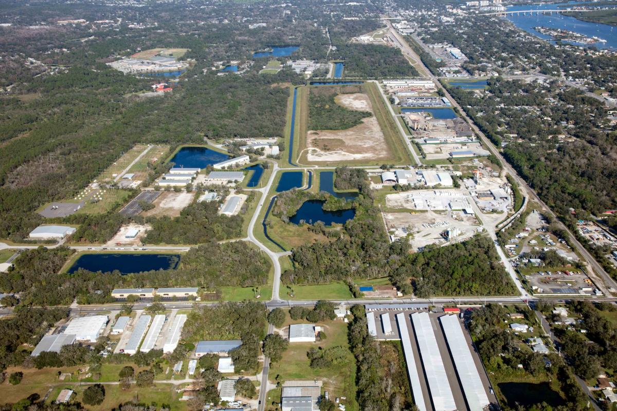 ParkTowne Industrial Park Aerial View