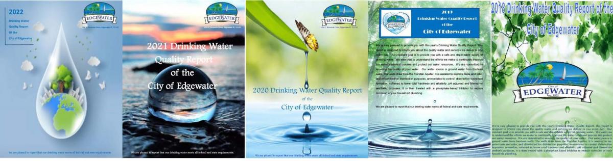 Consumer Confidence Reports (CCR) Water Quality Reports