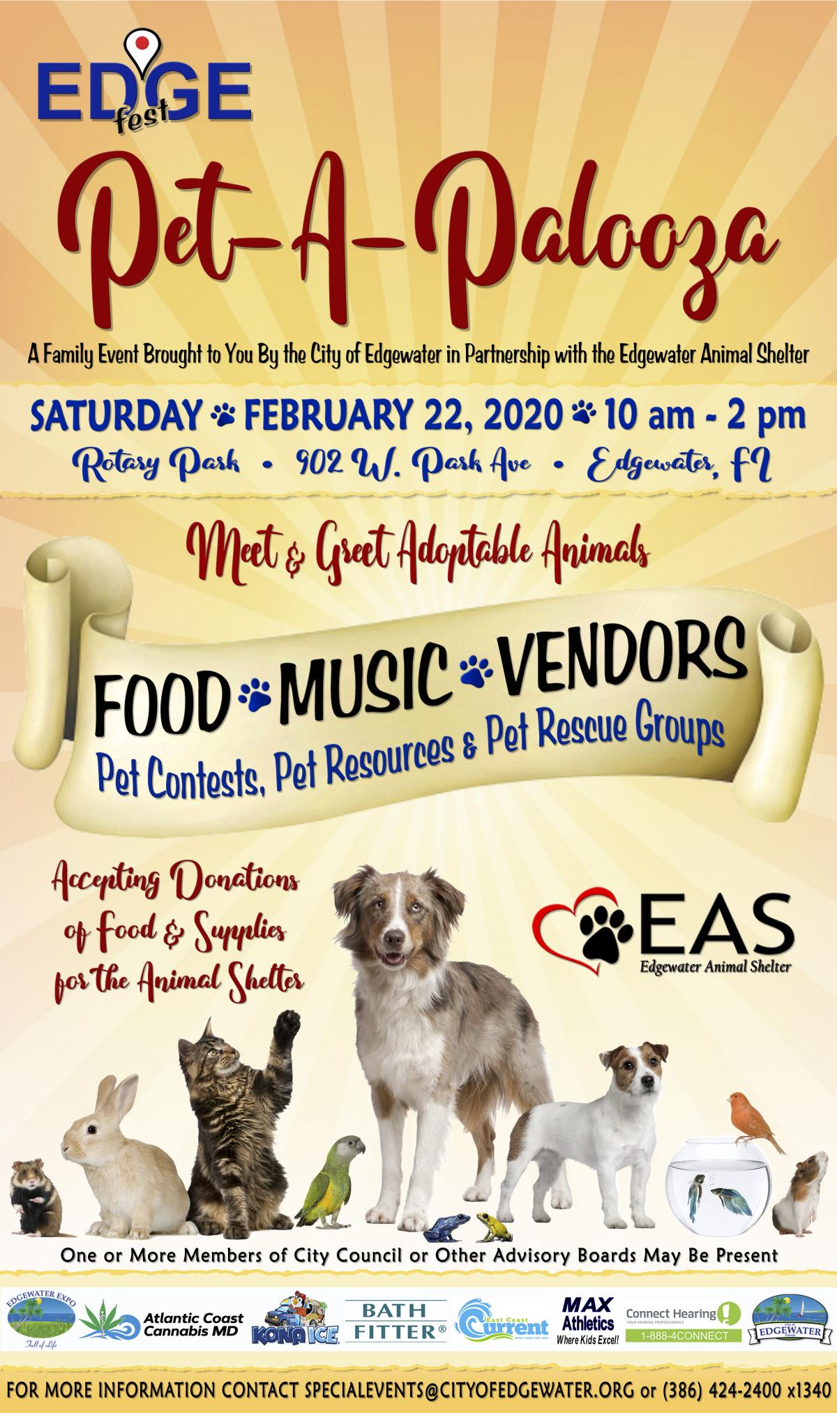 Pet-a-Palooza 2-22-2020