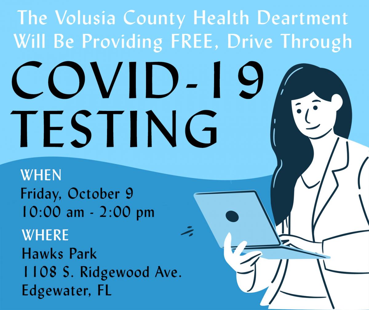 10/9 Covid Testing ad