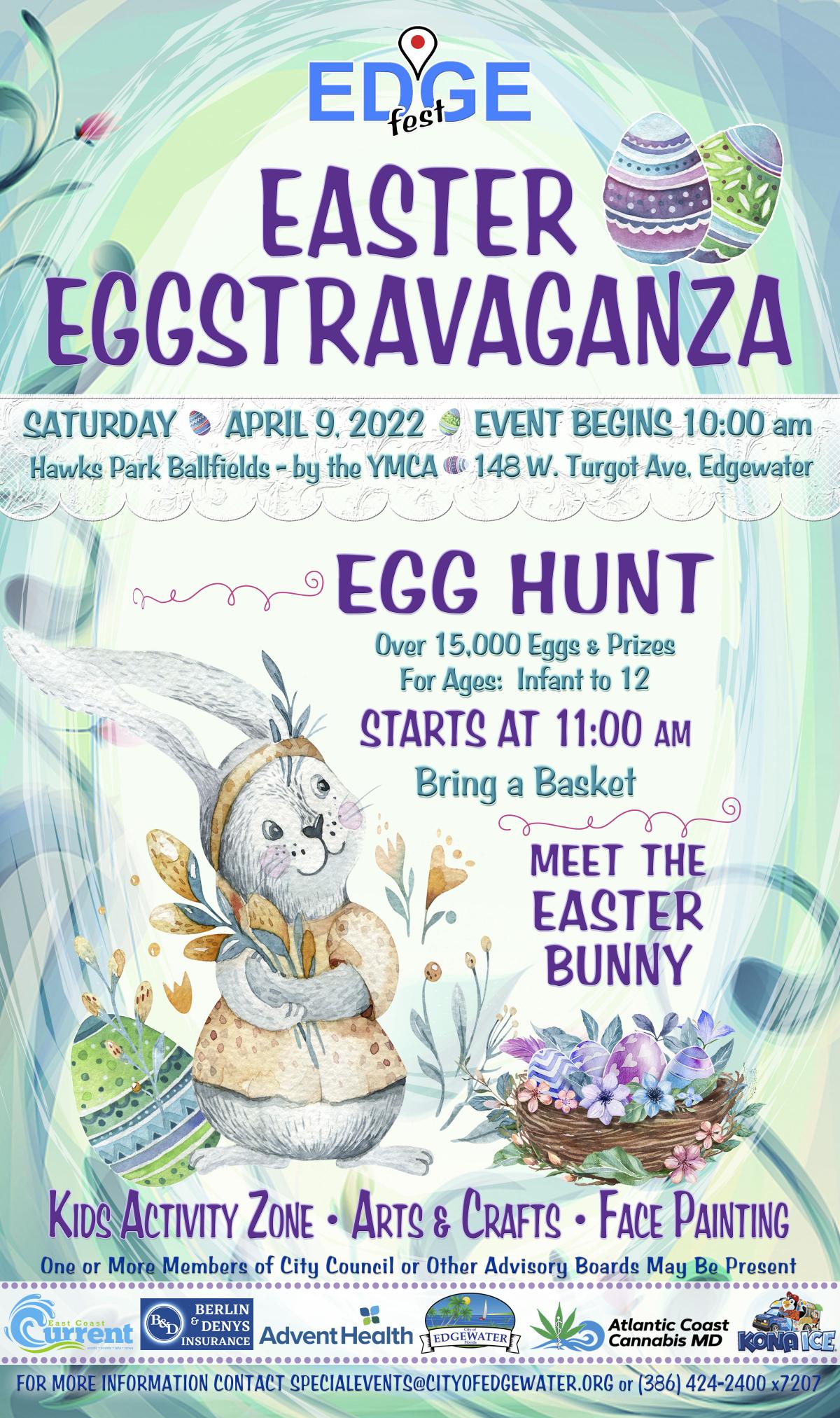 Easter Eggstravaganza Flyer Easter Eggstravaganza Flyer