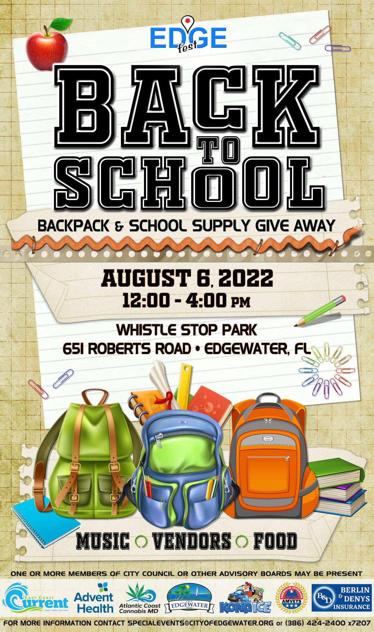 Back to School Flyer