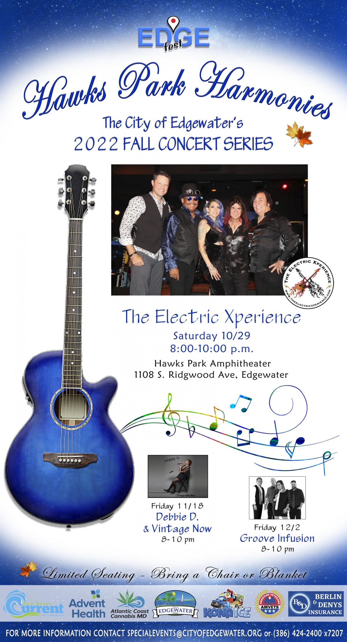 Fall Concert Series Flyer