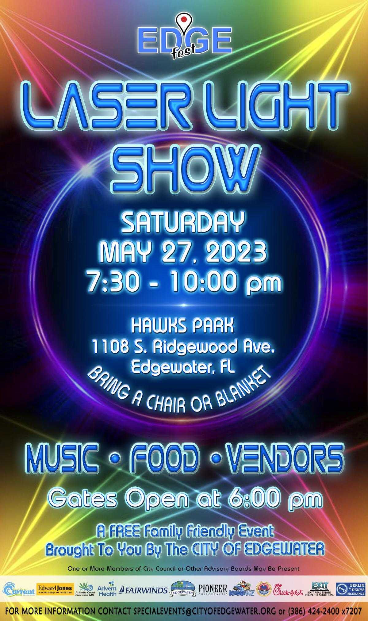 Laser Light Show Flyer Laser Light Show Flyer