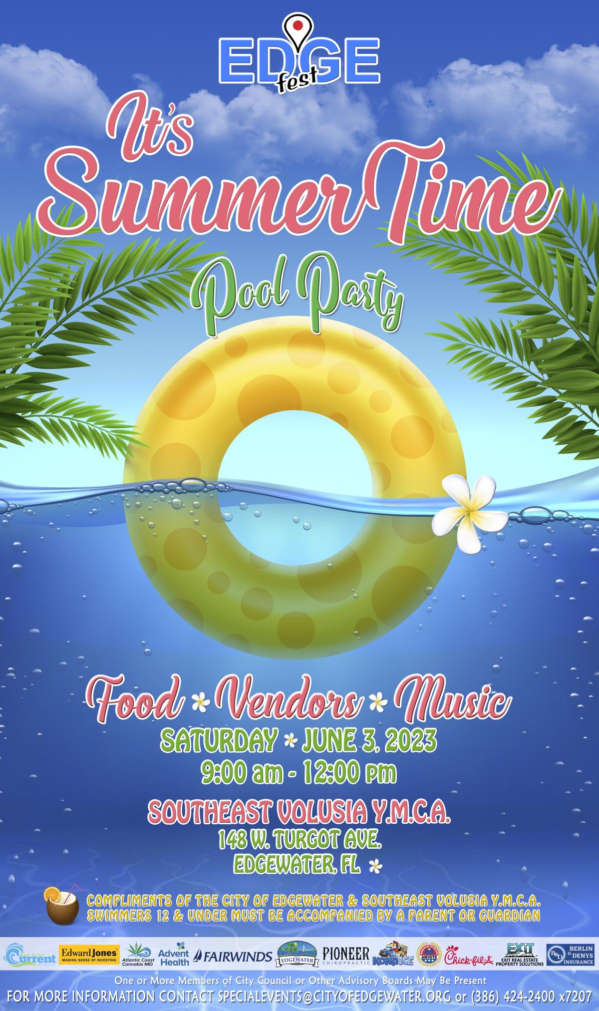 It's Summertime flyer It's Summertime flyer
