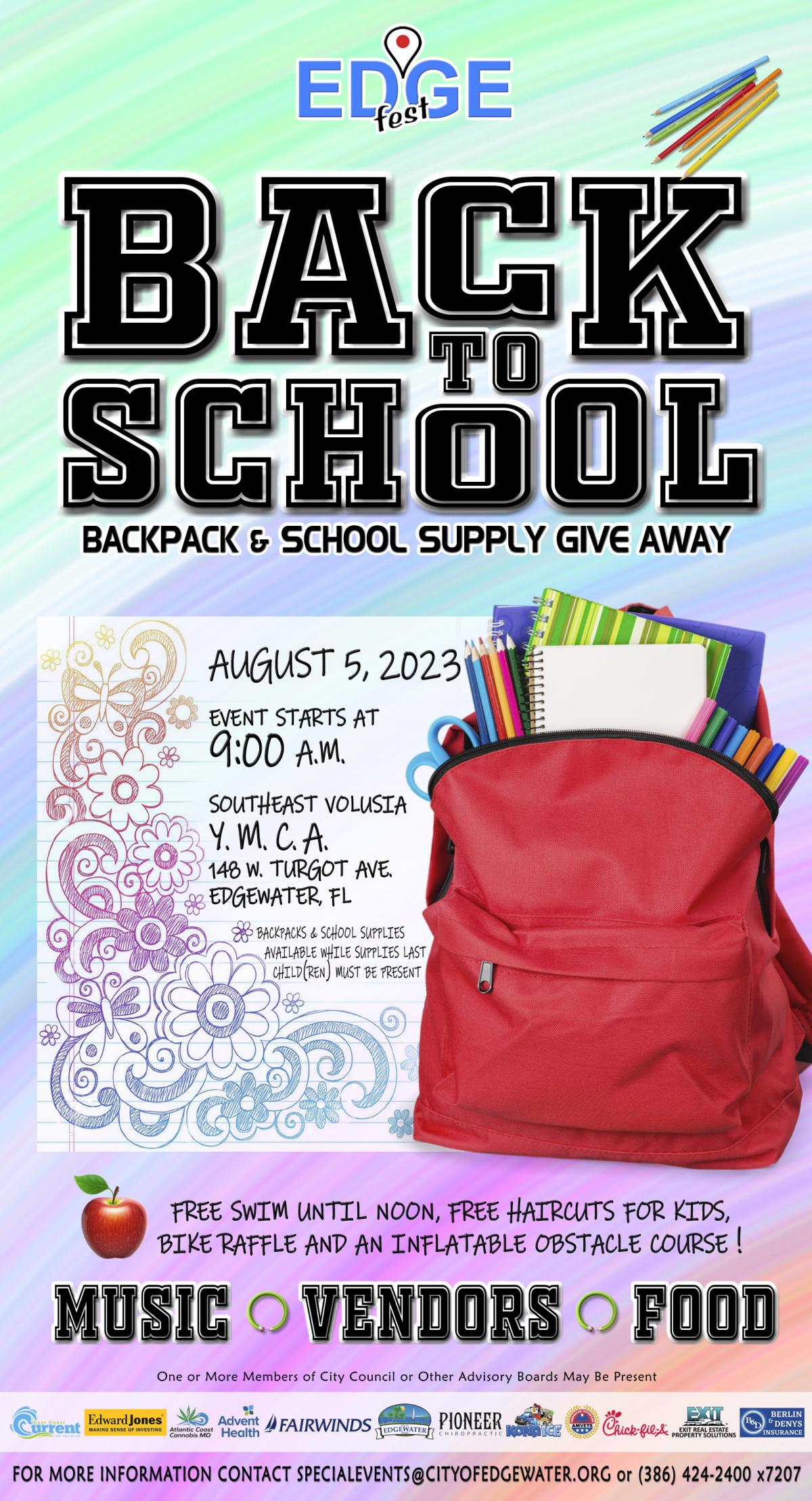 Back to School Flyer Back to School Flyer