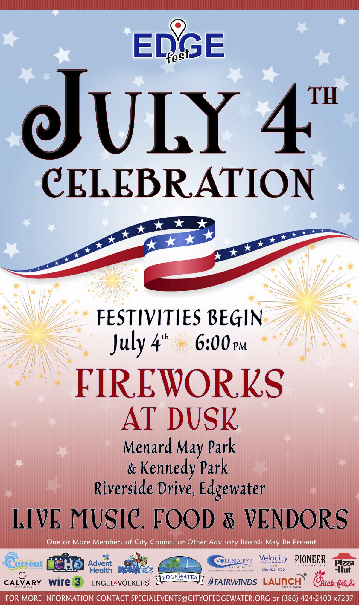 July 4th Event Flyer July 4th Event Flyer