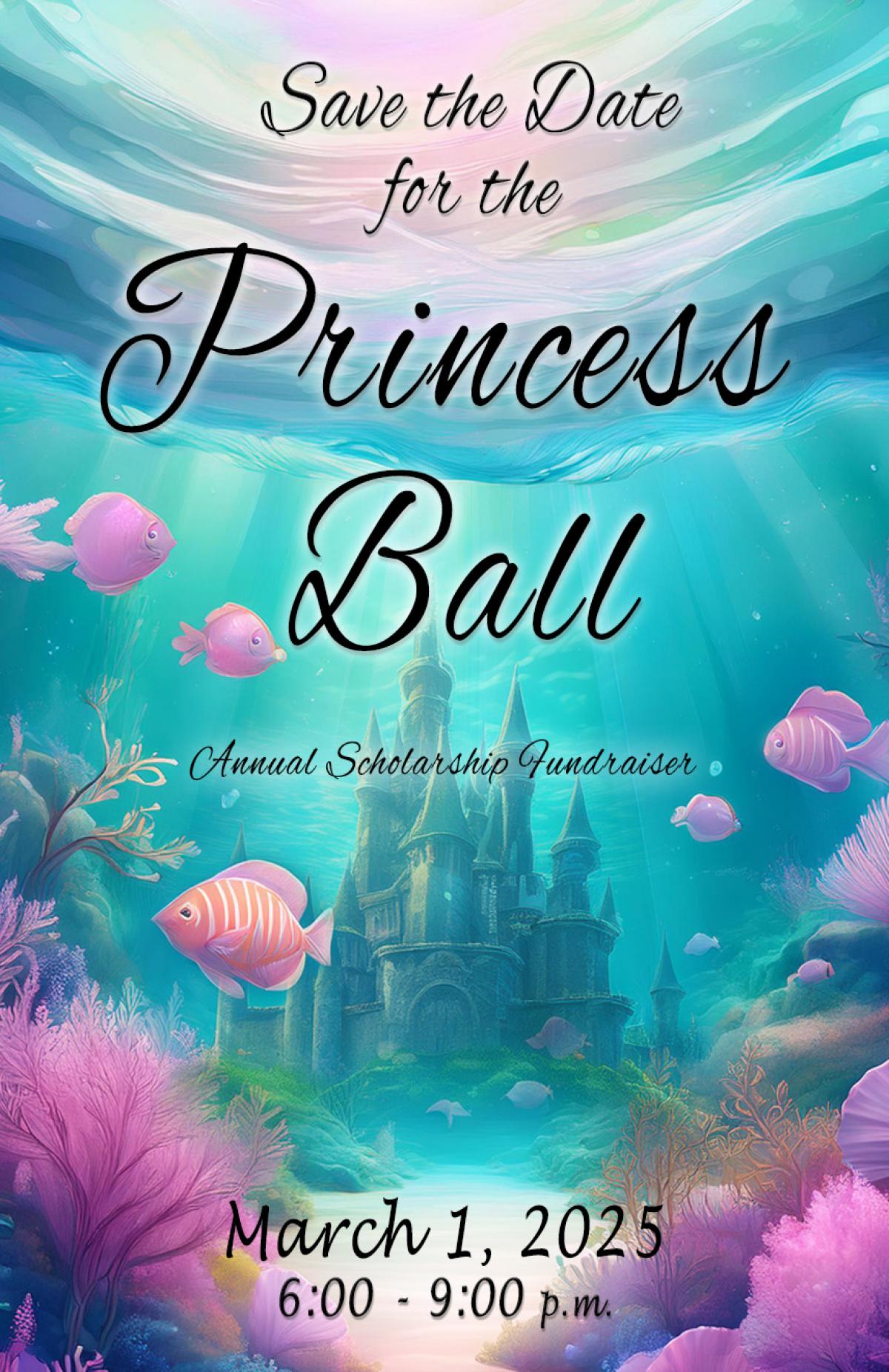 Princess Ball Save the Date