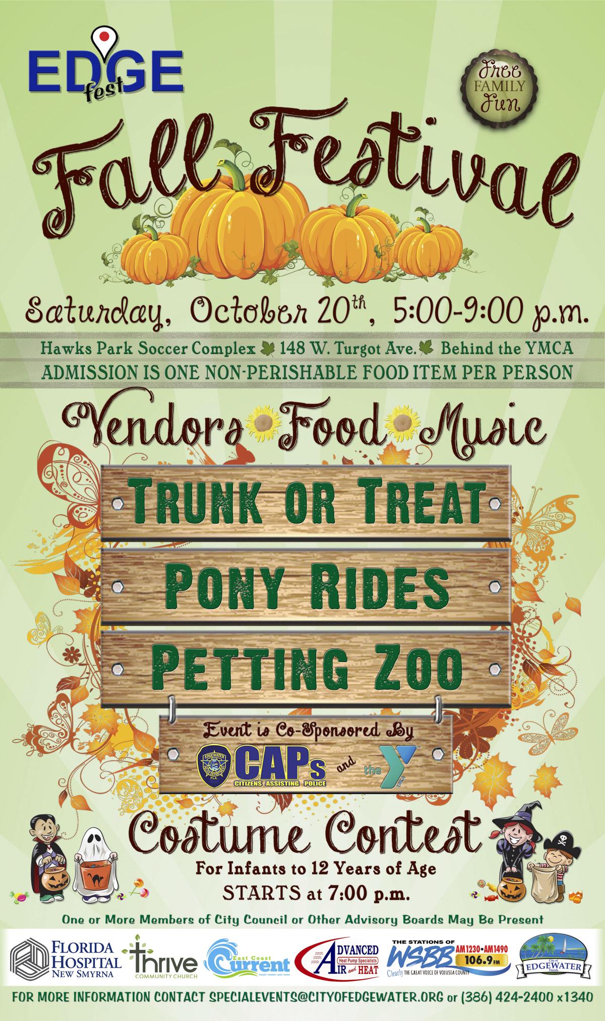 Fall Festival Flyer